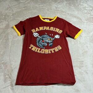 NECA Retro Rampaging Trilobites Ringer Tee Y2K Streetwear Unisex Small